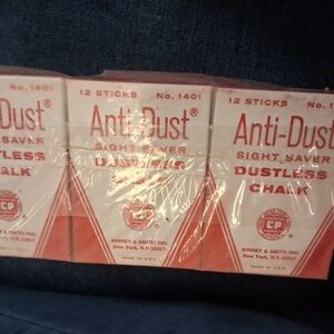 Anti-Dust Sight Saver Dustless Chalk - White